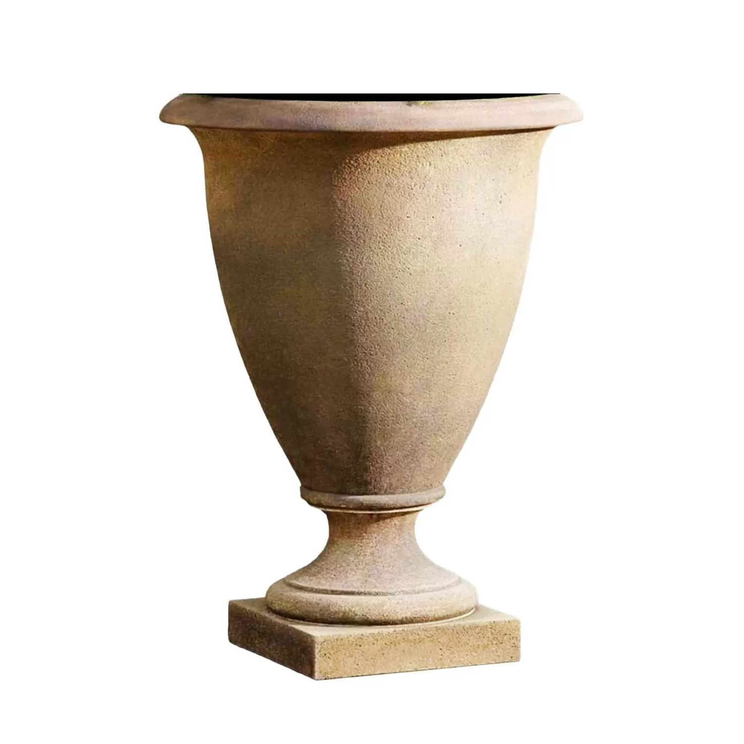 Aged Limestone Lexington Urn - 31" Tall>Roger's Gardens Sale