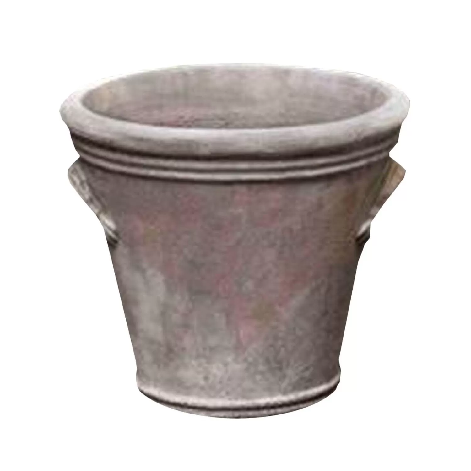 Antico Terra Cotta Fluted Handle Planter>Roger's Gardens Fashion