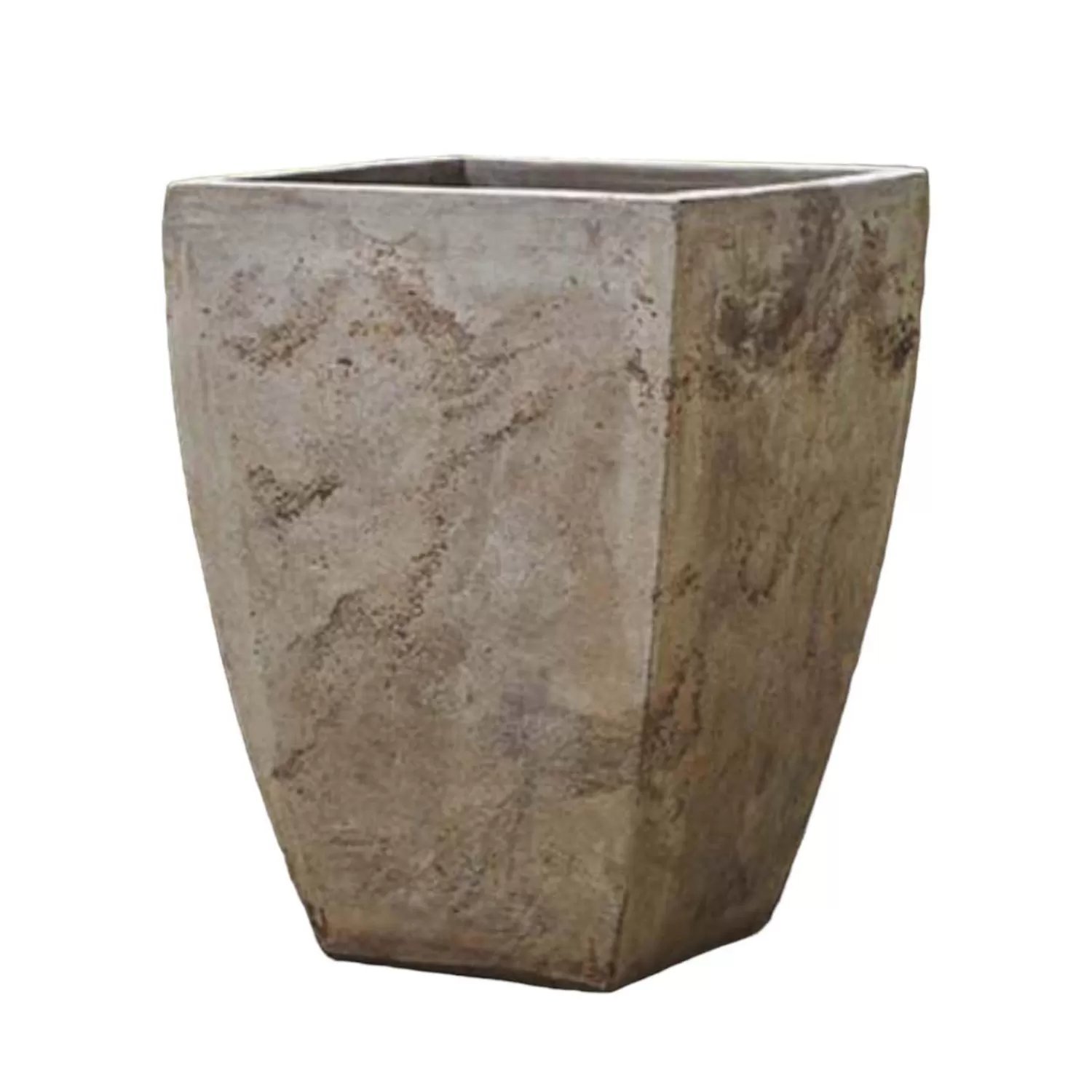 Antico Terra Cotta Square Brasilia Planter>Roger's Gardens Hot