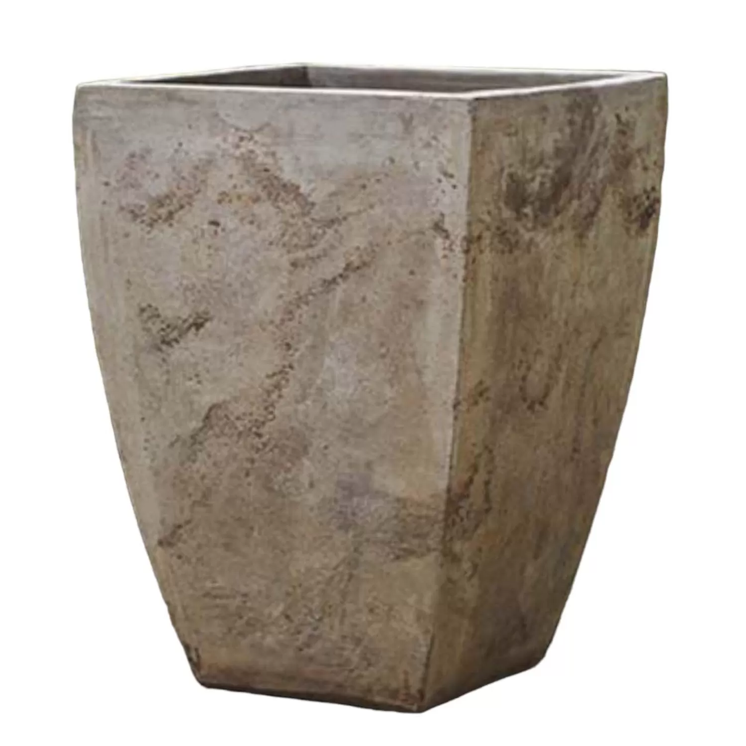 Antico Terra Cotta Square Brasilia Planter>Roger's Gardens Hot