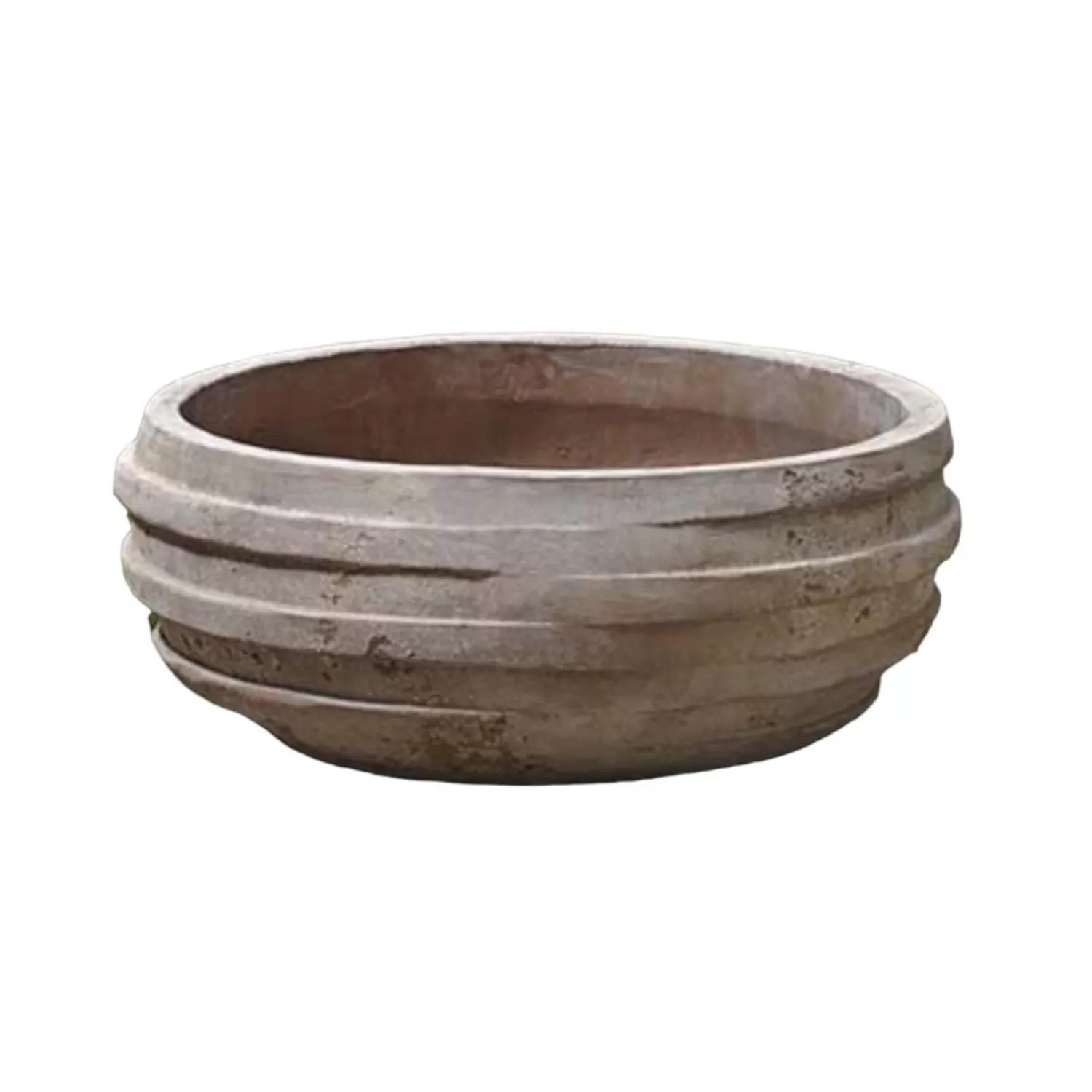 Antico Terra Cotta Tela Bowl>Roger's Gardens Fashion