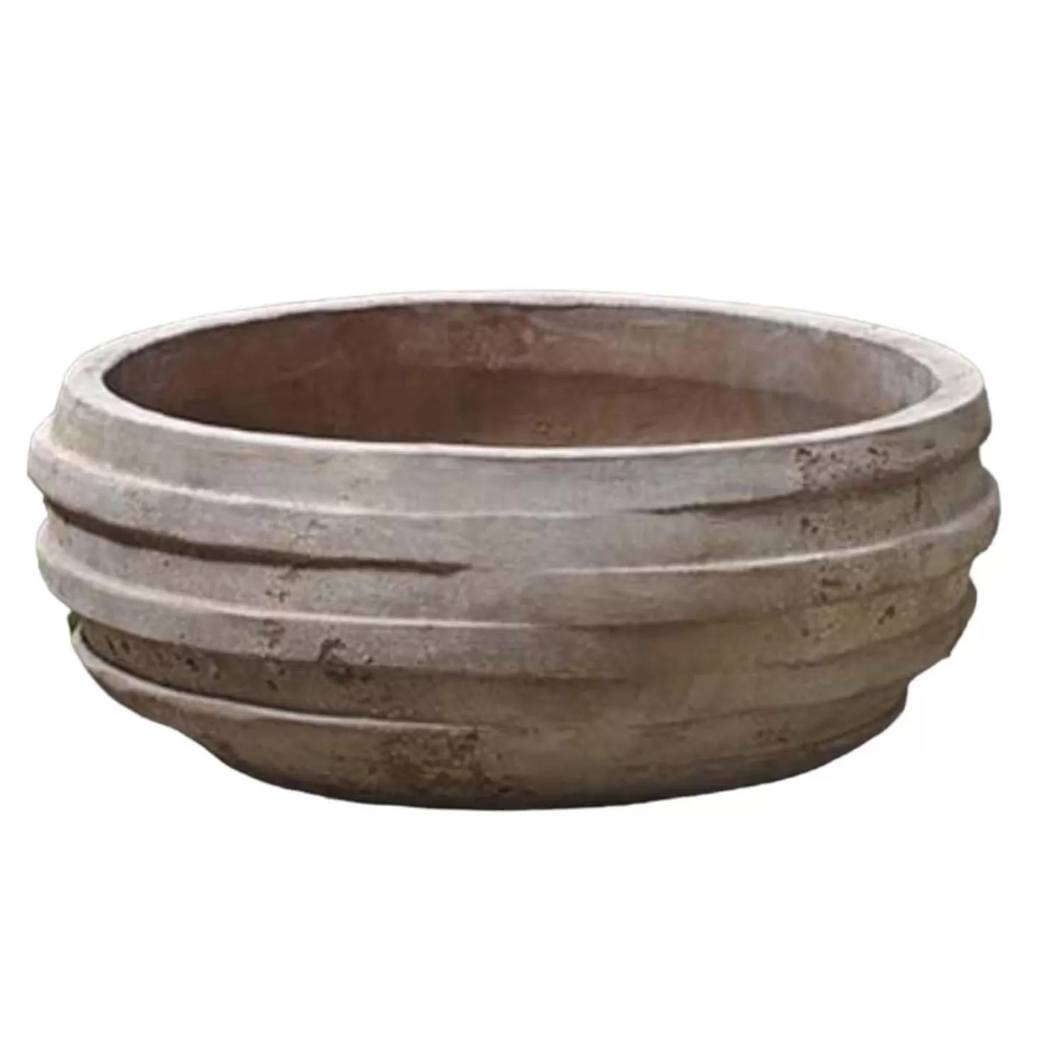 Antico Terra Cotta Tela Bowl>Roger's Gardens Fashion