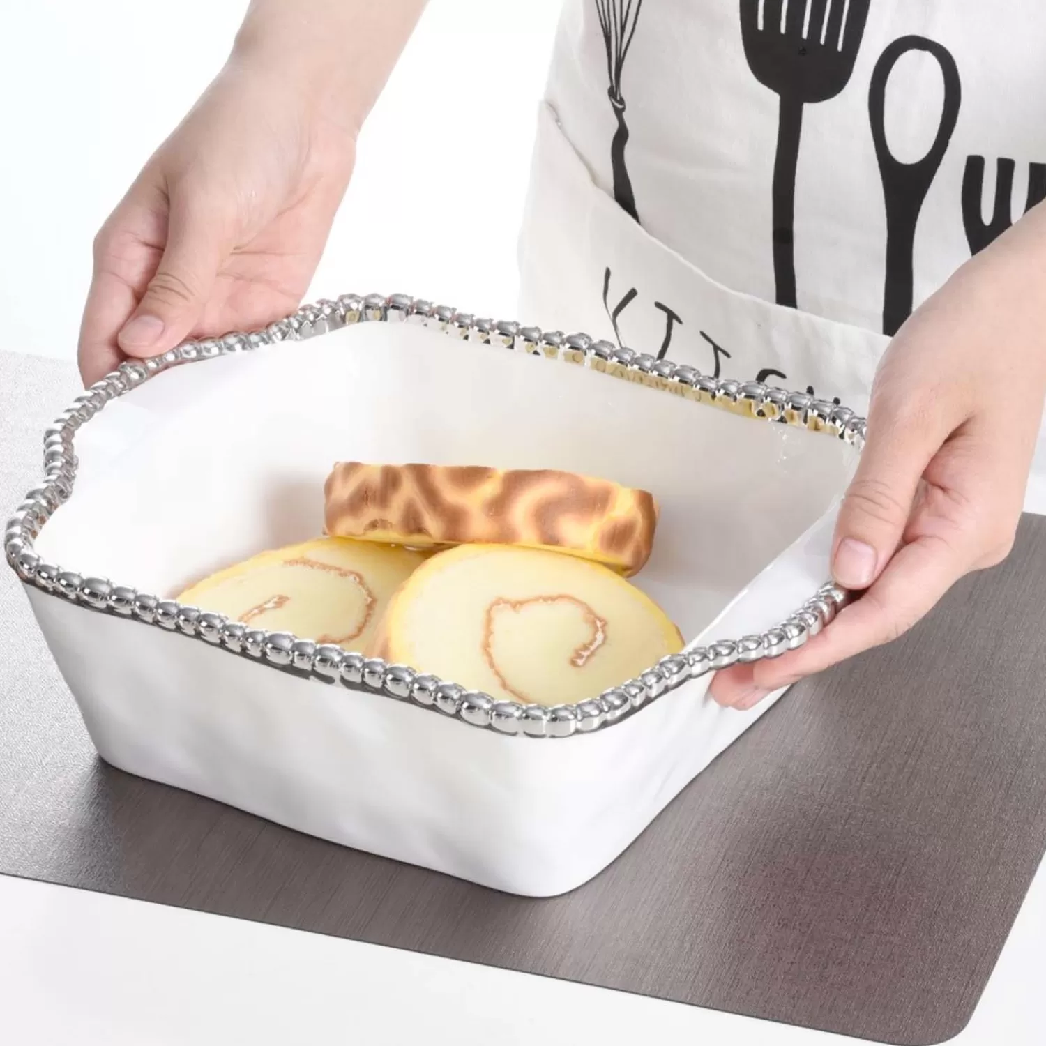 Argentinian Salerno Square Baking Dish>Roger's Gardens Cheap