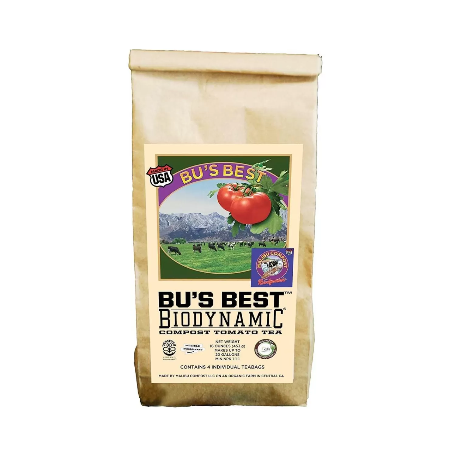 Bu's Best Brew Biodynamic Compost Tomato Tea>Roger's Gardens Sale