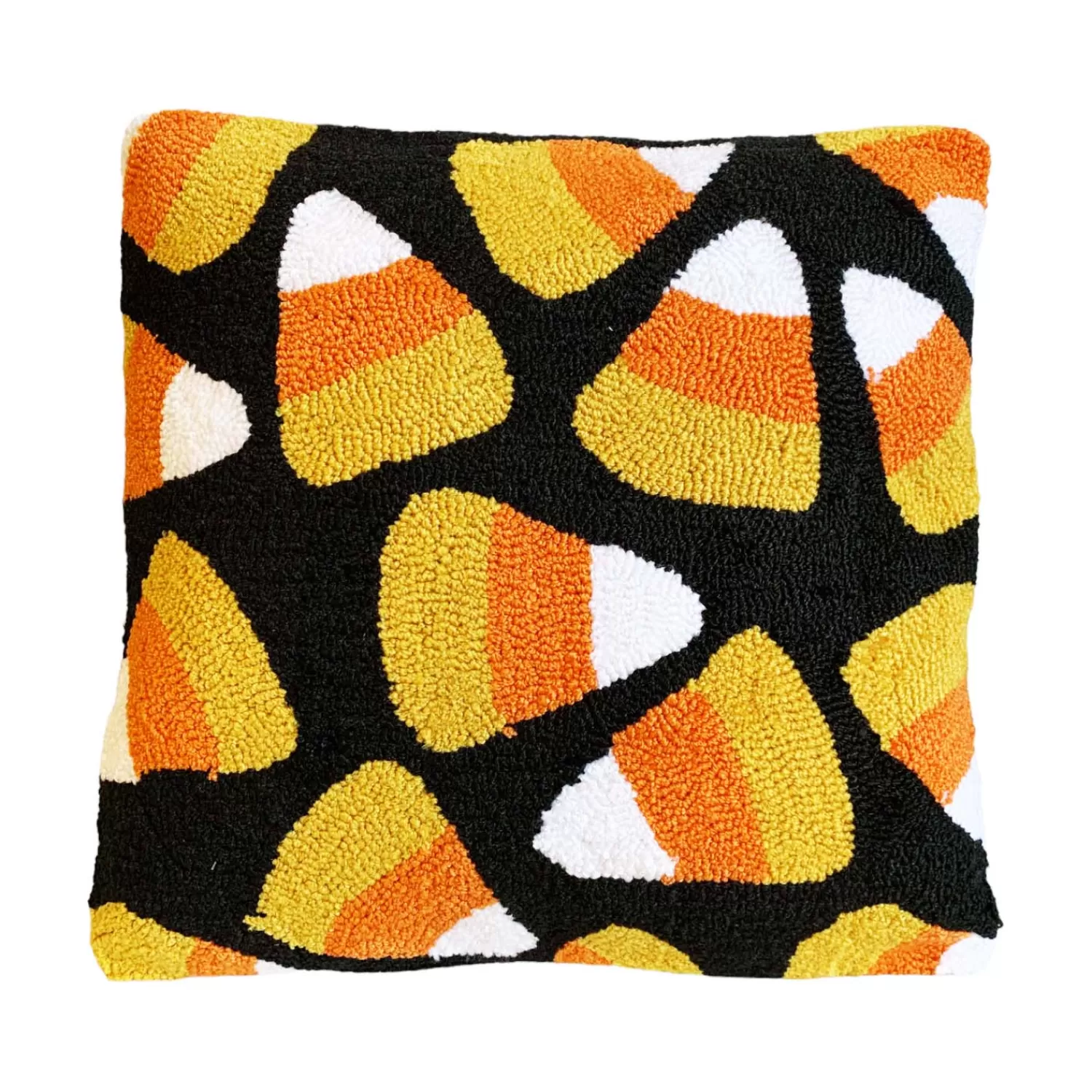 Candy Corn Pillow - 18" X 18">Roger's Gardens Flash Sale