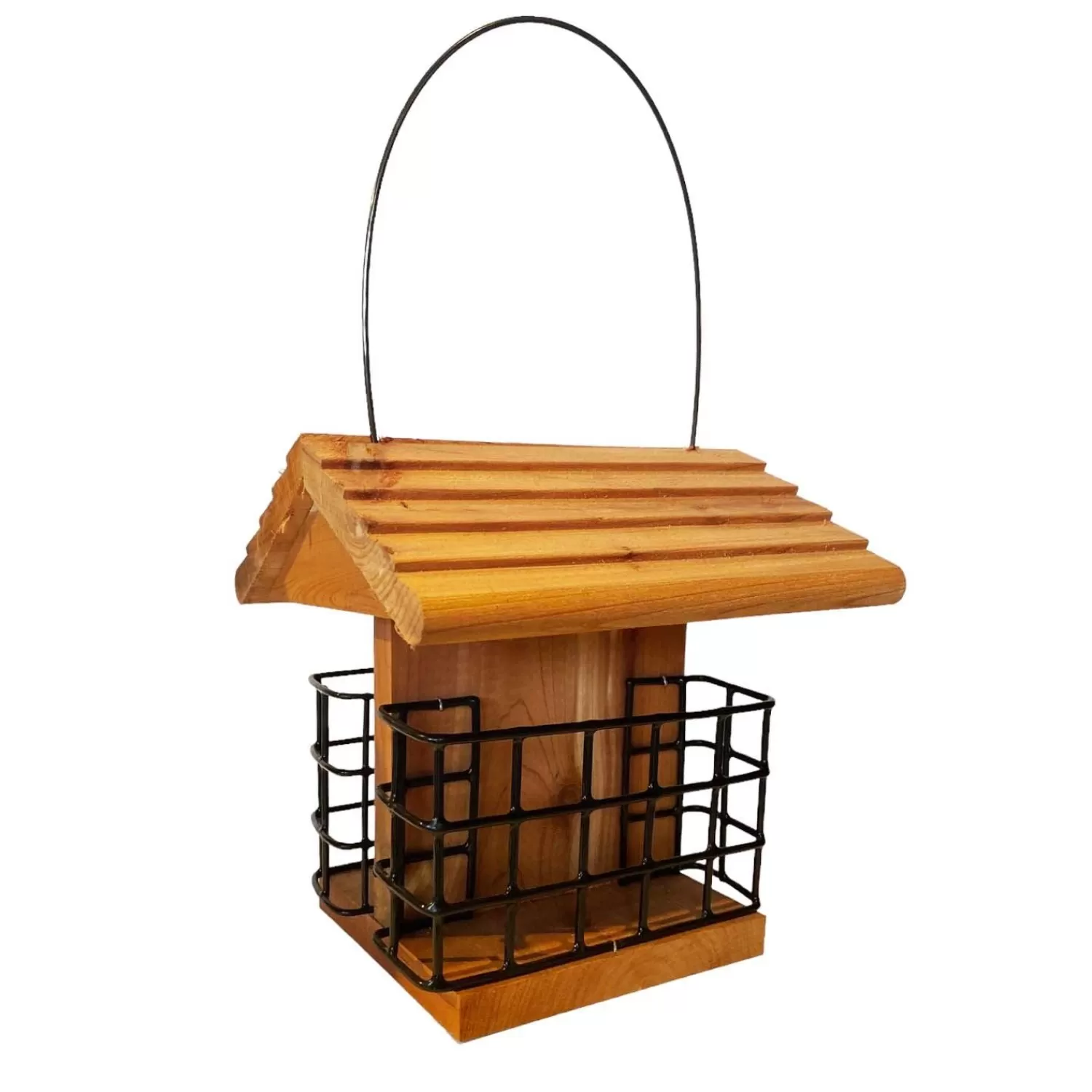 Classic Traditional Cedar Bird Feeder>Roger's Gardens Clearance