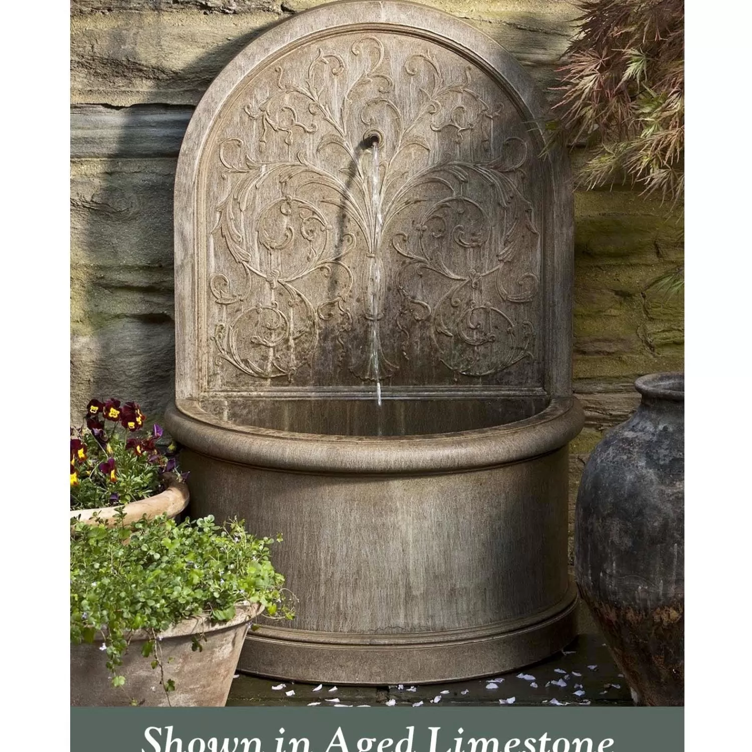 Corsini Wall Fountain>Roger's Gardens Online