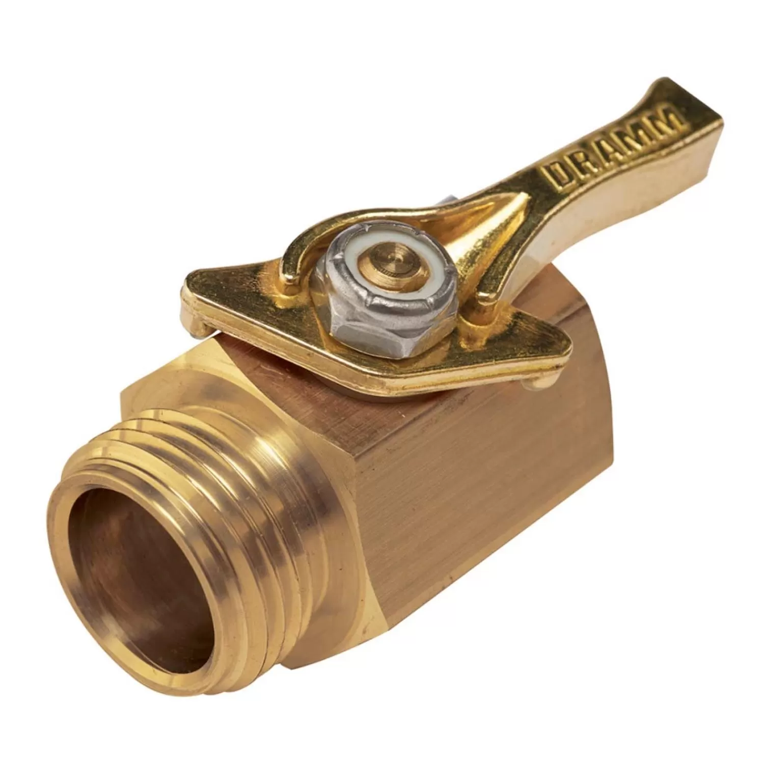 Dramm Heavy-Duty Brass Shut Off Valve>Roger's Gardens Online