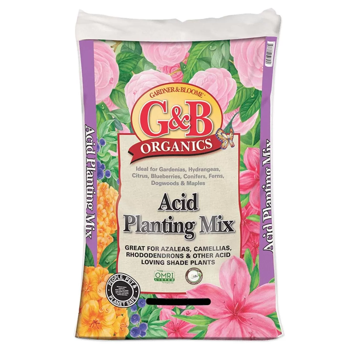 G&B Organic Acid Planting Mix - 8Qt>Roger's Gardens Best