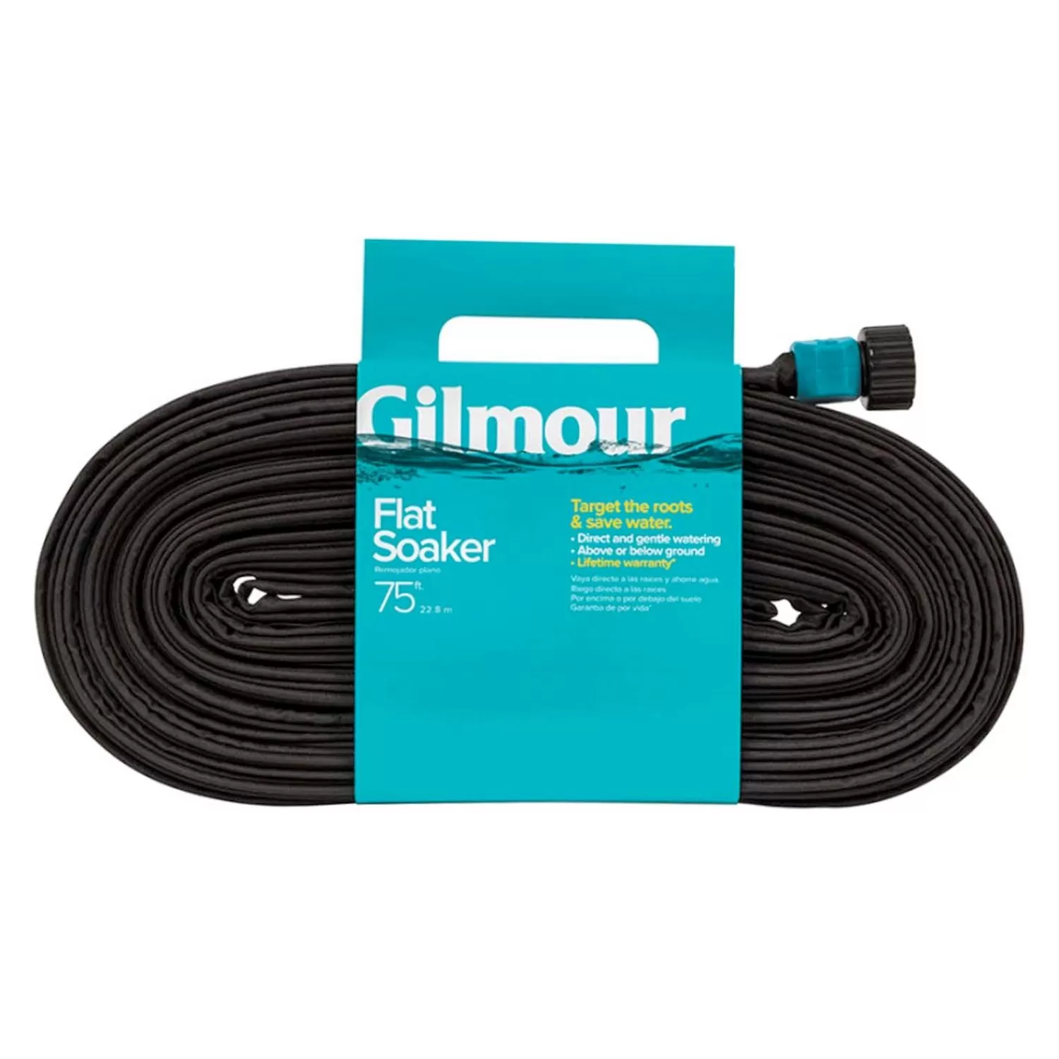 Gilmour Flat Weeper/Soaker Hose - 75Ft>Roger's Gardens New