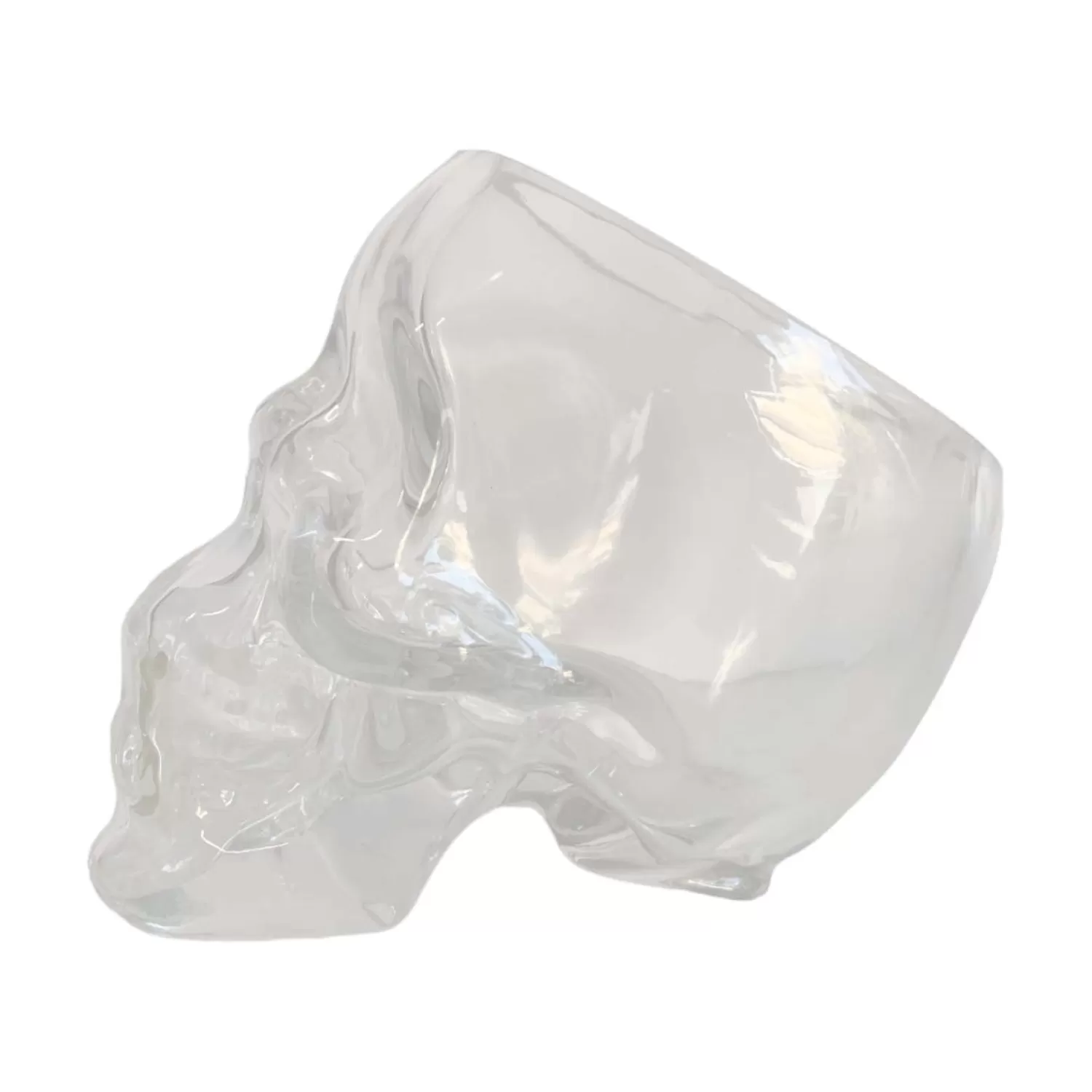 Glass Skull Bowl - 7" Tall>Roger's Gardens Discount