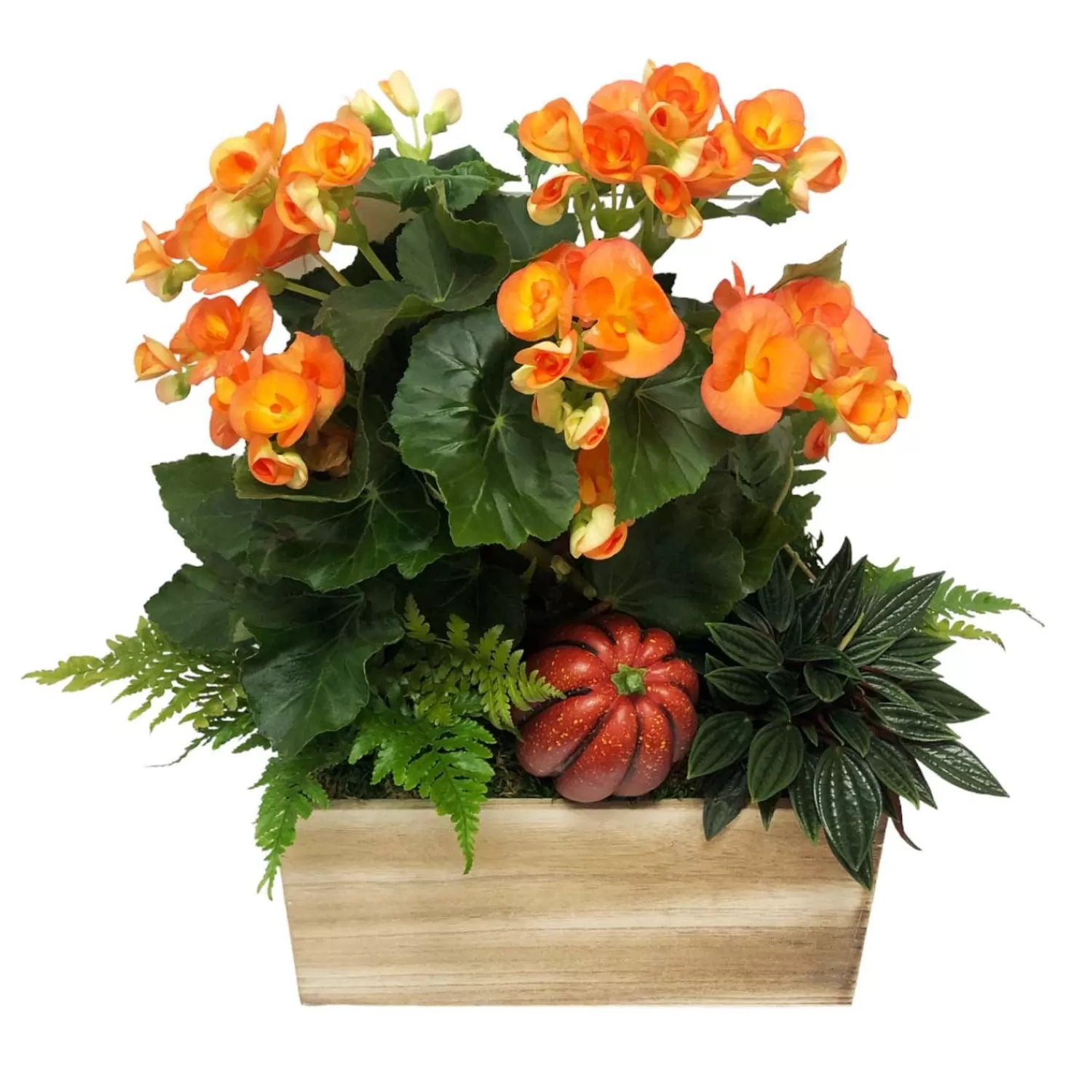 Large Tradational Fall Living Centerpiece>Roger's Gardens Clearance