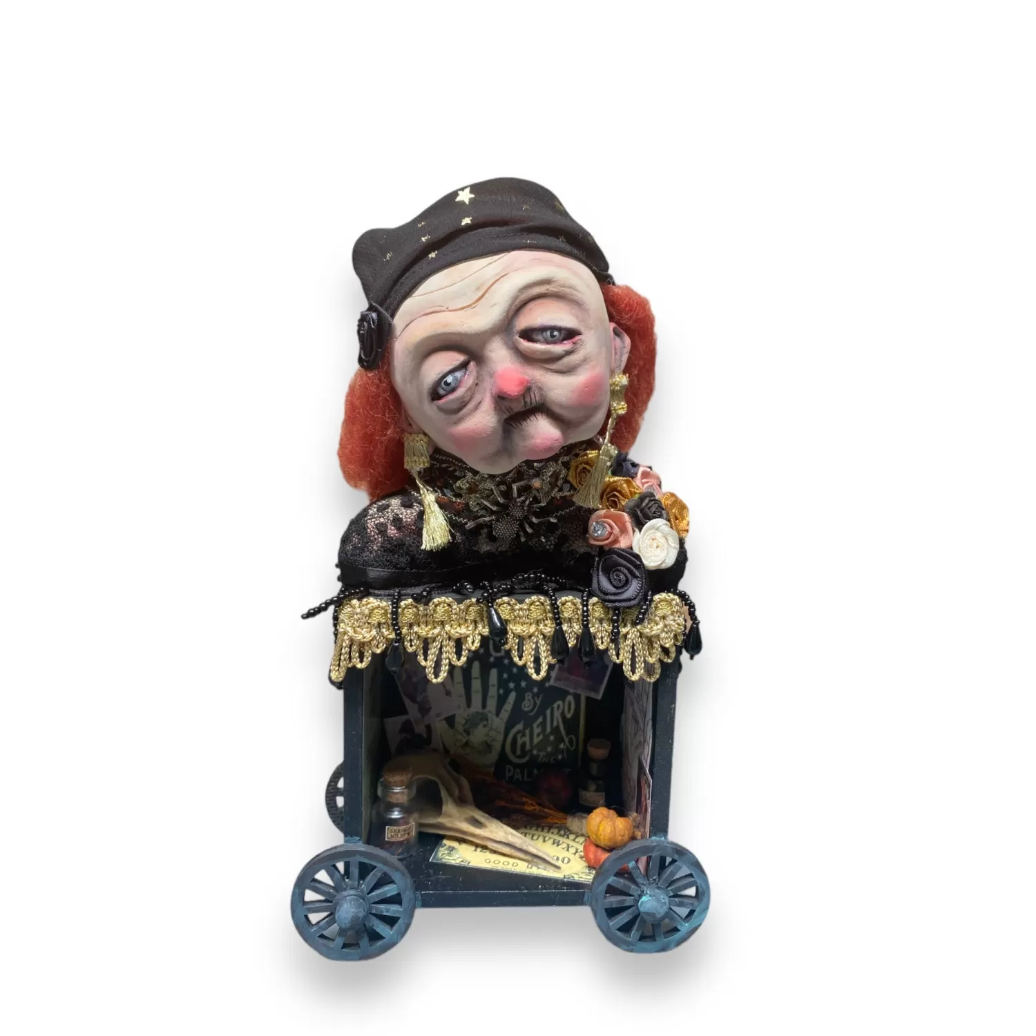 Madame Calvo Fortune Teller - 10" Tall>Roger's Gardens Outlet