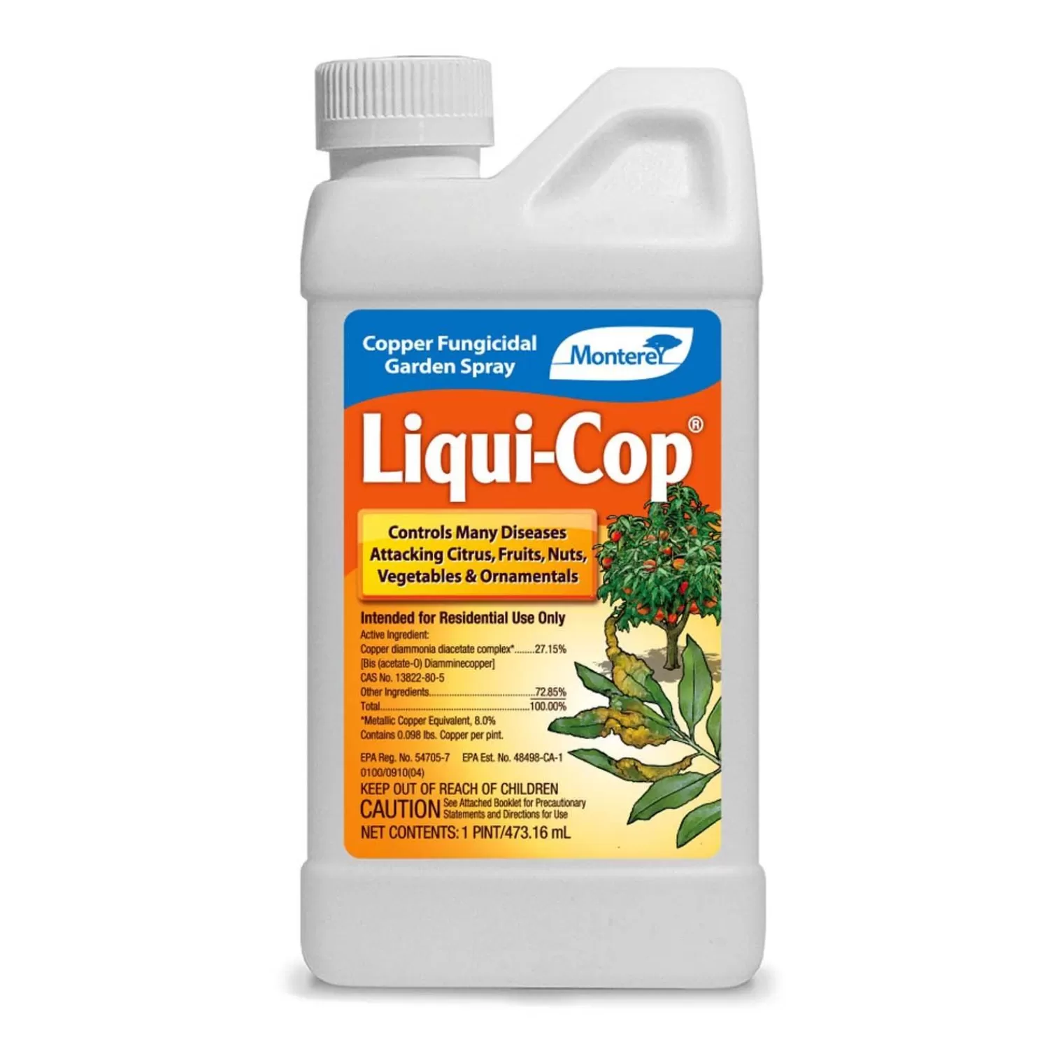 Monterey Liqui-Cop Copper Fungicide Concentrate - 16Oz>Roger's Gardens Fashion