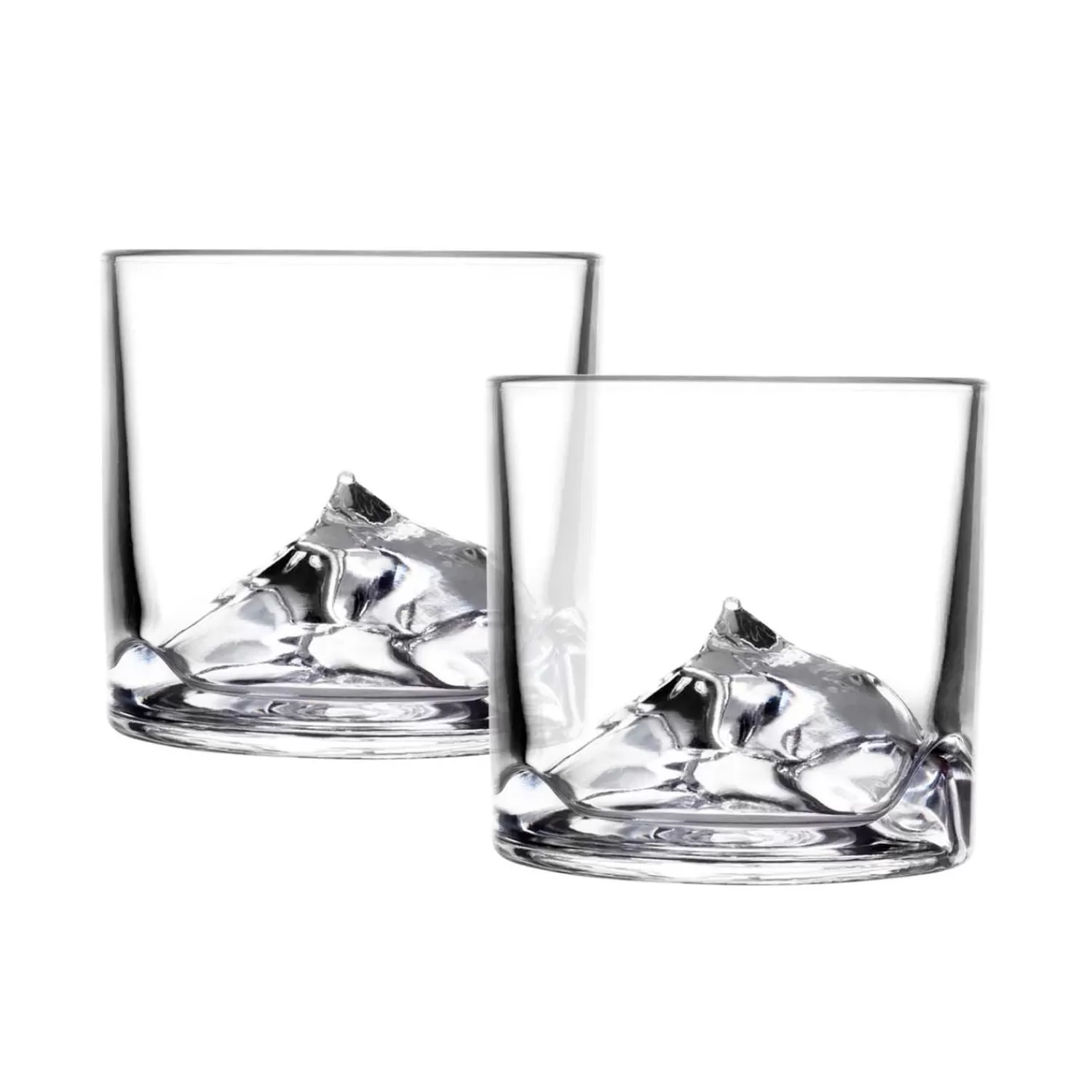 Mt. Everest Crystal Whiskey Glasses - Set Of 2>Roger's Gardens Hot