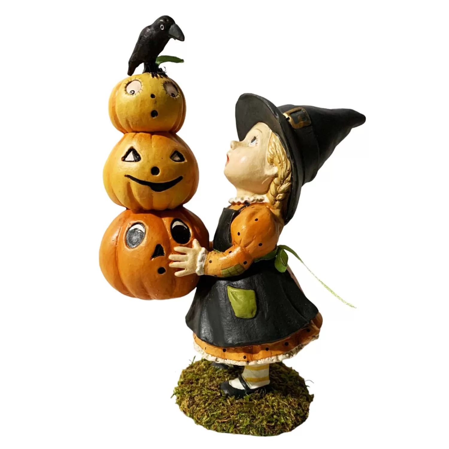 Pippa The Pumpkin Patch Girl - 6" Tall - Bethany Lowe>Roger's Gardens Sale