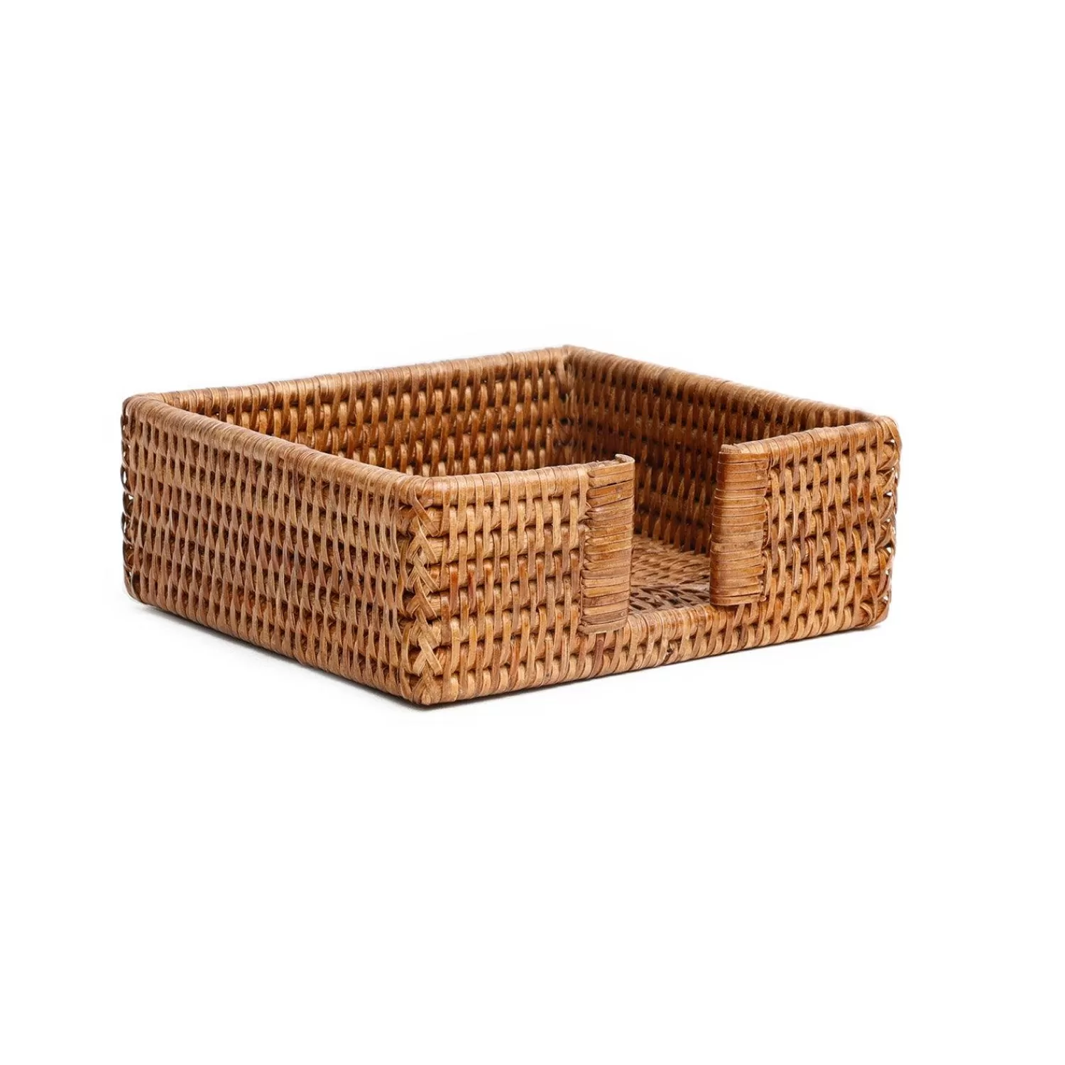 Rattan Cocktail Napkin Holder>Roger's Gardens Flash Sale