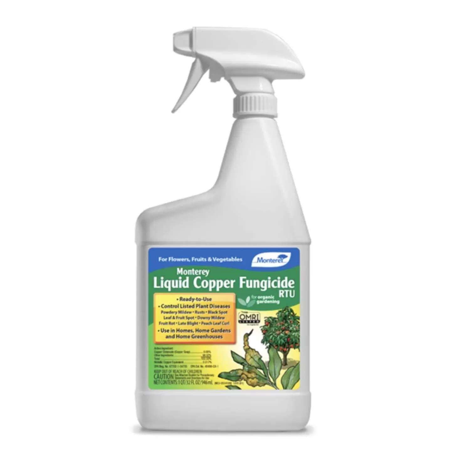 Rose Liquid Copper Fungicide Spray - 32Oz>Roger's Gardens Cheap