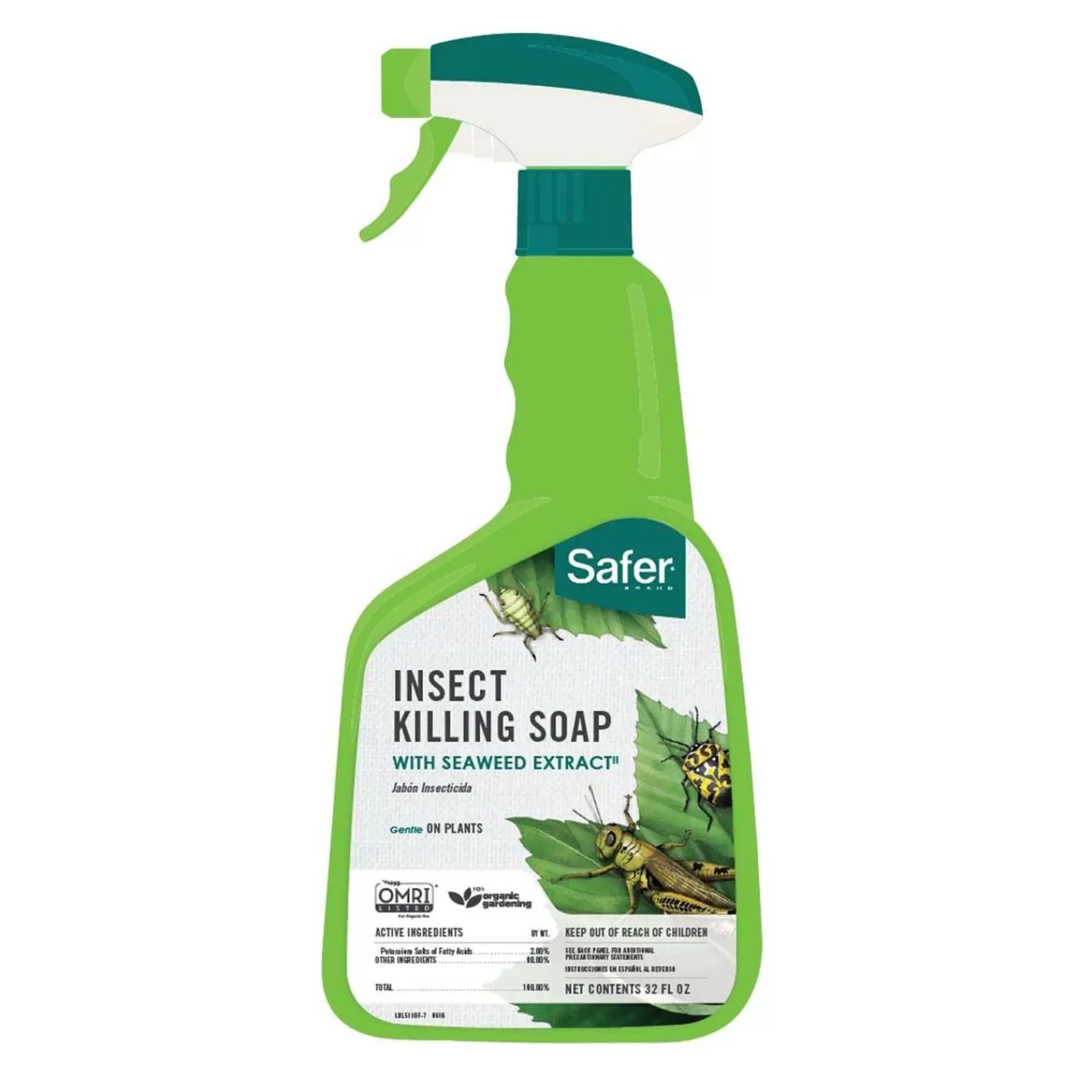 Safer Brand Insect Killing Soap - 32Oz>Roger's Gardens Online