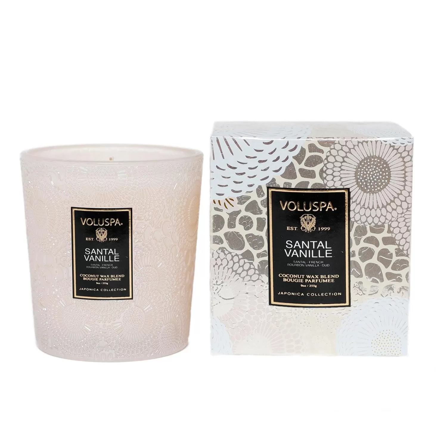 Santal Vanille Classic Box Candle>Roger's Gardens Cheap