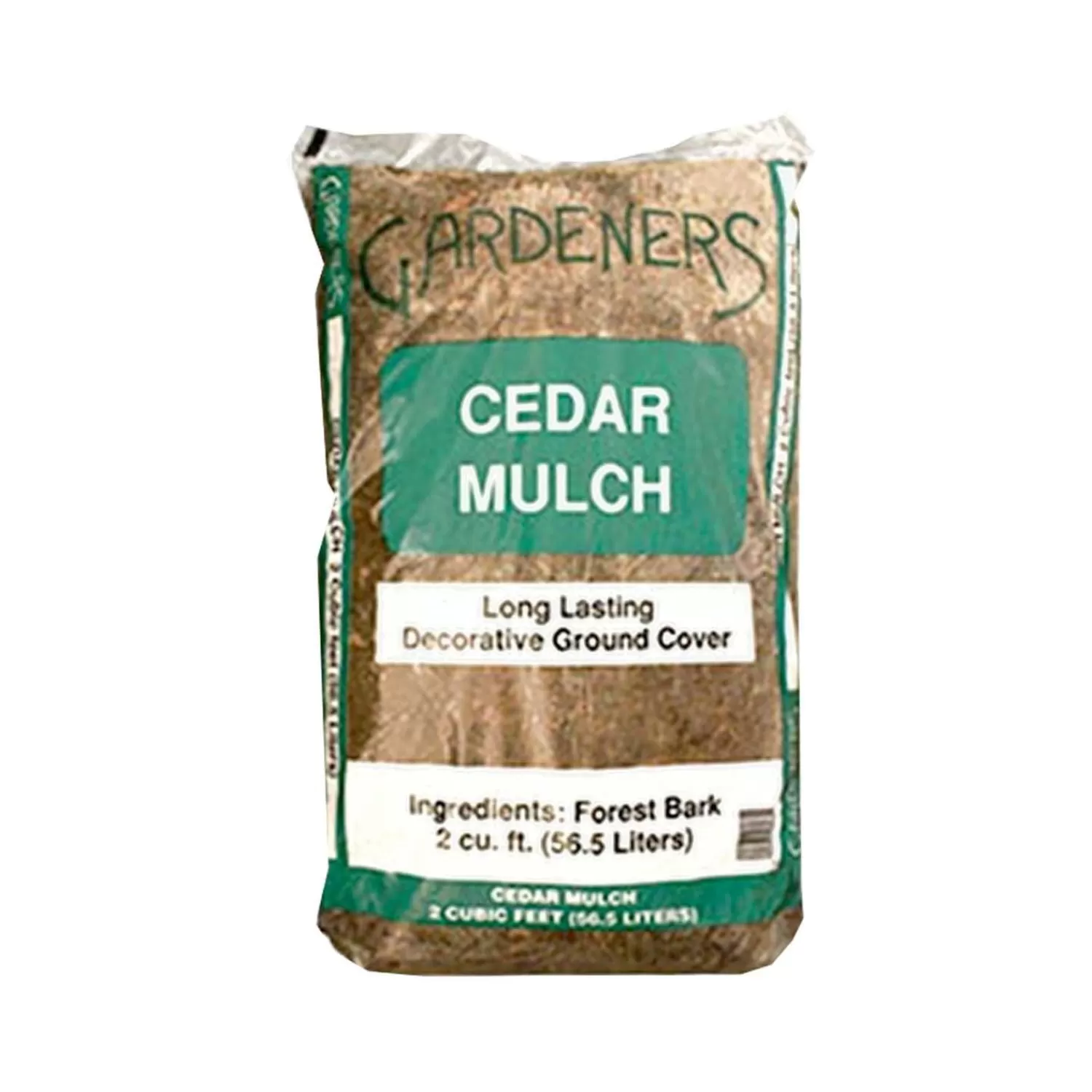 Shredded Cedar Mulch - 2 Cuft>Roger's Gardens Best