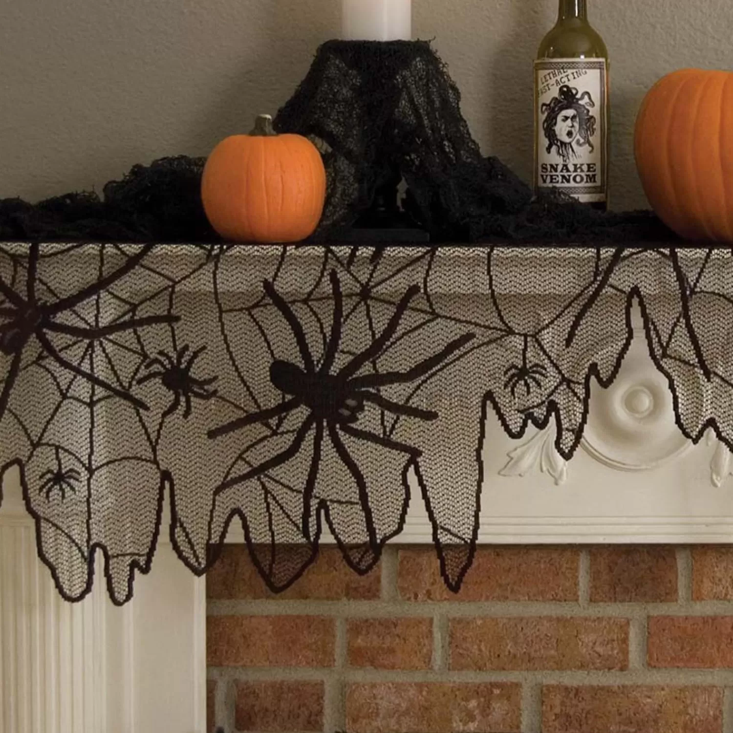 Spider Web Mantle Runner>Roger's Gardens Sale