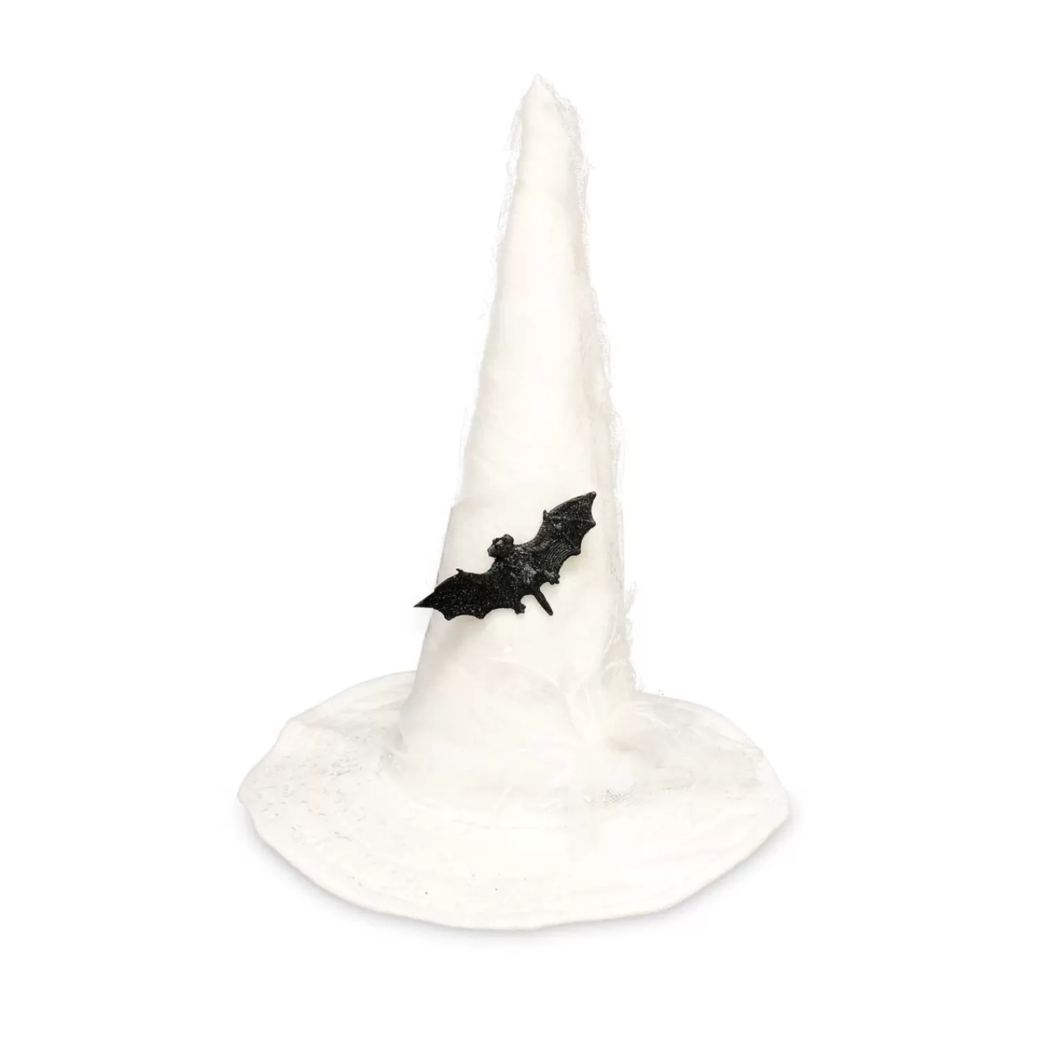 White Witch's Hat - 15" Tall>Roger's Gardens Fashion