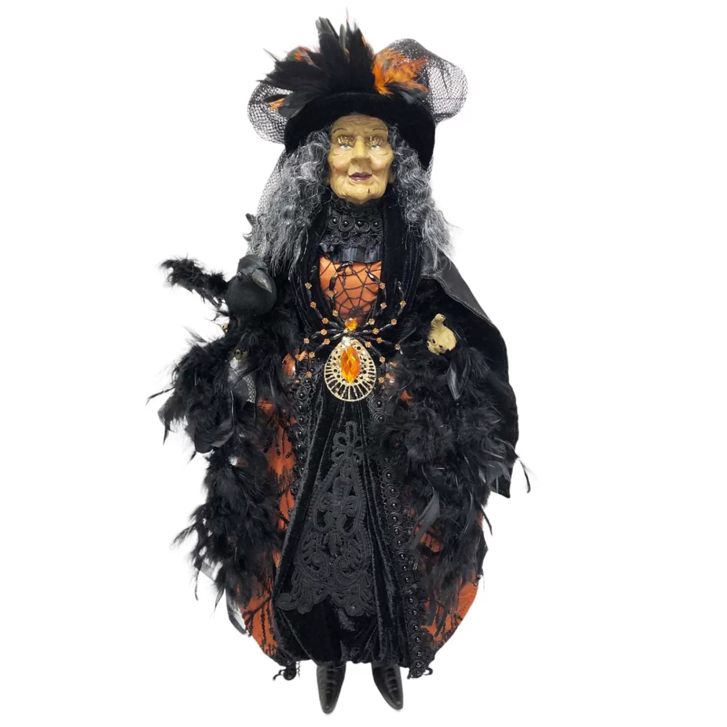 Willow The Orange Witch - 28" Tall>Roger's Gardens Discount